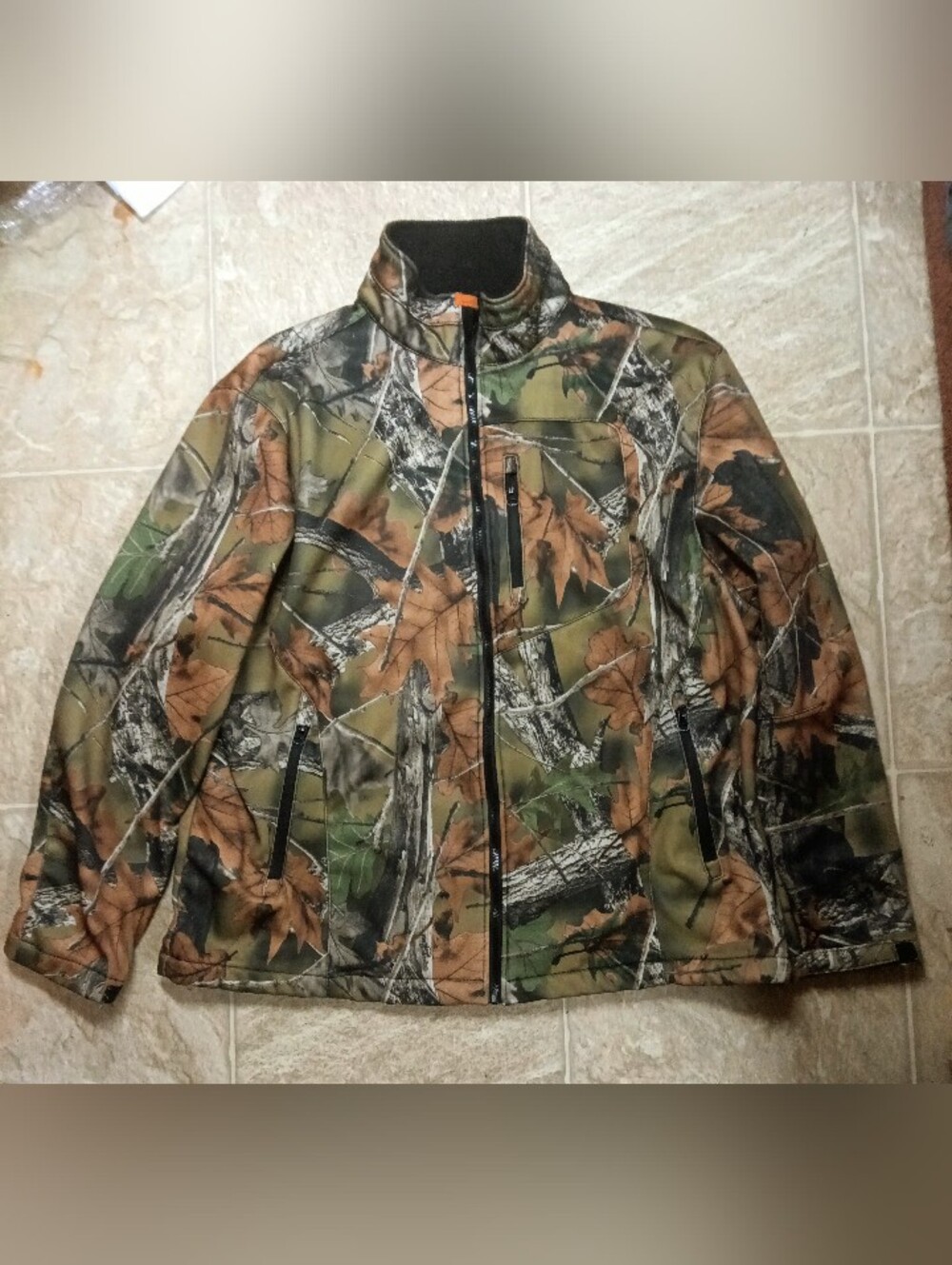 new Trail Crest 2x Camo zip up jacket